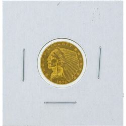 1926 $2 1-2 Indian Head Quarter Eagle Gold Coin BU