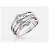 Image 1 : Diamond Ring - 18KT White Gold