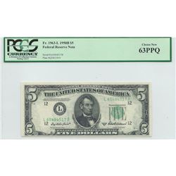 1950B $5 Federal Reserve Note