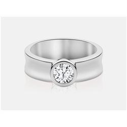 Diamond Ring - 14KT White Gold