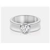 Image 1 : Diamond Ring - 14KT White Gold