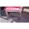 Image 8 : Square Hardwood Table (4ft x 4ft) w/Carved Pedestal Base & Clawfoot Detail, 4 Chairs