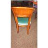 Image 8 : Large Hardwood Rectangular Table (7ft L x 4ft) w/Carved Pedestal Base, 6 Chairs