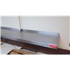 Image 2 : Stainless Steel Wall-Mount Shelf (10ft L x 15" W) - 2 Pieces (5 ft segment & 10 ft segment)
