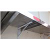 Image 8 : Stainless Steel Wall-Mount Shelf (10ft L x 15" W) - 2 Pieces (5 ft segment & 10 ft segment)