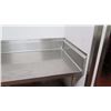 Image 2 : Stainless Steel Prep Table w/Undershelf & Backsplash  87x39.5x35.5H