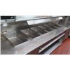 Image 1 : Wells 5-Compartment Steam Table, 238" x 37" x 36" H