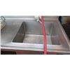 Image 3 : 2-Segment Washing Stations (One w/1-Compartment & Undershelf, One w/2-Basin Sink) 14ftx34