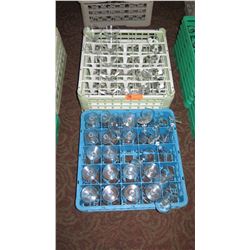 Approx. 7 Martini Glasses, Misc. Stemmed Glasses, 15 Short & 17 Tall Drinking Glasses