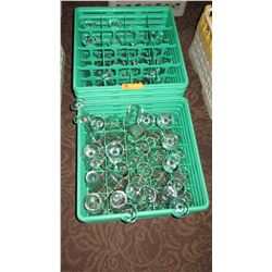 Approx. 30 Wine Glasses, 4 Tall/ 4 Short Drinking Glasses