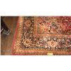Image 3 : Large Area Rug - Red, Beige, Dark Blue Outer Border (119"L x 156"W)