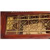 Image 2 : 1-Piece Wrought Iron Scrollwork Railing Accent - Section Measures (121.5"L x 24.5"W)