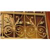 Image 3 : 1-Piece Wrought Iron Scrollwork Railing Accent - Section Measures (53" x 26.5"W)