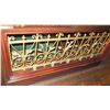 Image 1 : 1-Piece Wrought Iron Scrollwork Railing Accent - Section Measures (79"L x 26.5"W)