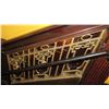 Image 1 : 2-Piece Wrought Iron Scrollwork Railing Accents - Sections Measure (52"L x 25"W) (132"L x 25"W)