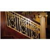Image 1 : 2-Piece Wrought Iron Scrollwork Railing Accents - Sections Measure (55"L x 25.5"W) (59"L x 25"W)