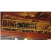 Image 1 : 1-Piece Wrought Iron Scrollwork Railing Accent - Section Measures  (102"L x 30"W)