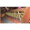 Image 1 : 4-Piece Wrought Iron Scrollwork Railing Accent - (18"L x 28.5"W), (12"L x 28.5"W), (132"L x 21"W), (