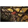 Image 3 : 4-Piece Wrought Iron Scrollwork Railing Accent - (18"L x 28.5"W), (12"L x 28.5"W), (132"L x 21"W), (