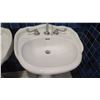 Image 8 : Qty 2 Pedestal Sinks - 24" x 22" x 33"H