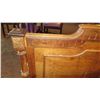 Image 8 : Wooden Banquette Seat w/ Padded Seat & Backrest - 58"L x 21"W x 39.5" H