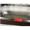 Image 2 : Stainless Steel Pass-Thru Shelving (2 Pieces) - 46.5" L (27.5"W & 14.5" W)