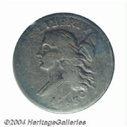 1793 1/2 C Straight Cap VF20 PCGS.