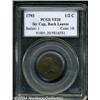 Image 3 : 1793 1/2 C Straight Cap VF20 PCGS.
