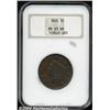 Image 1 : 1820 1C Small Date MS63 Brown NGC.