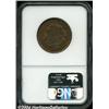 Image 4 : 1823 1C Copper Restrike MS66 Red and Brown NGC.