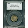 Image 3 : 1859 1C MS65 PCGS.