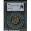Image 1 : 1867 1C MS65 Red and Brown PCGS.