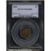 Image 1 : 1869 1C MS64 Brown PCGS.
