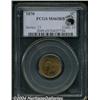 Image 1 : 1870 1C MS65 Red and Brown PCGS.