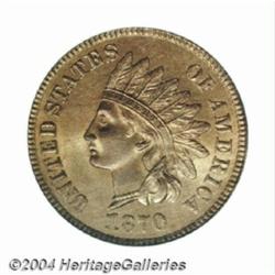 1870 1C MS65 Red PCGS.