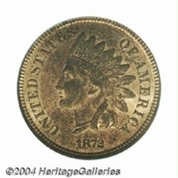 1872 1C MS65 Red and Brown PCGS.