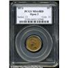 Image 1 : 1873 1C Open 3 MS64 Red PCGS.