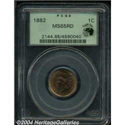 1882 1C MS65 Red PCGS.