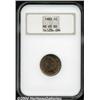 Image 1 : 1883 1C MS65 Red NGC.
