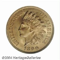 1890 1C MS66 Red PCGS.
