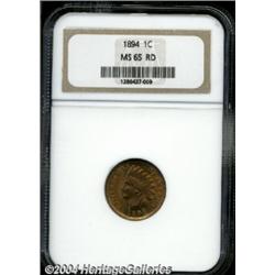 1894 1C MS65 Red NGC.