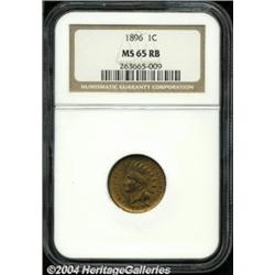 1896 1C MS65 Red and Brown NGC.