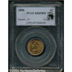 1896 1C MS65 Red PCGS.