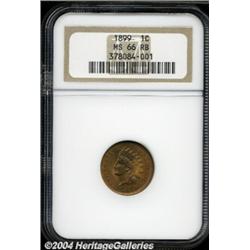 1899 1C MS66 Red and Brown NGC.
