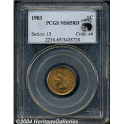 1903 1C MS65 Red PCGS.