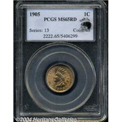 1905 1C MS65 Red PCGS.