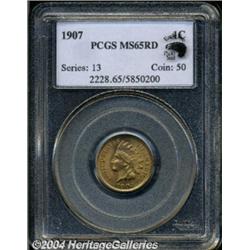 1907 1C MS65 Red PCGS.