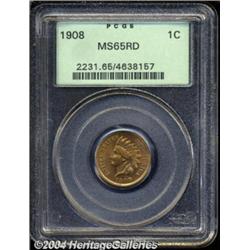 1908 1C MS65 Red PCGS.
