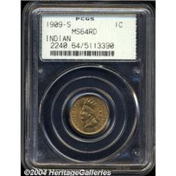 1909-S 1C MS64 Red PCGS.