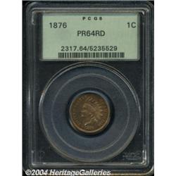 1876 1C PR64 Red PCGS.
